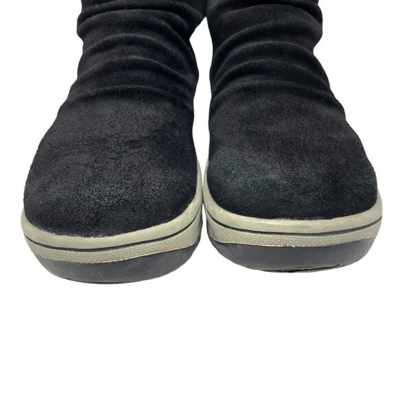 Baretraps Womens Danna Black Suede WTRPF Zip Snow Ankle Bootie Size 6.5 M - Picture 3 of 12